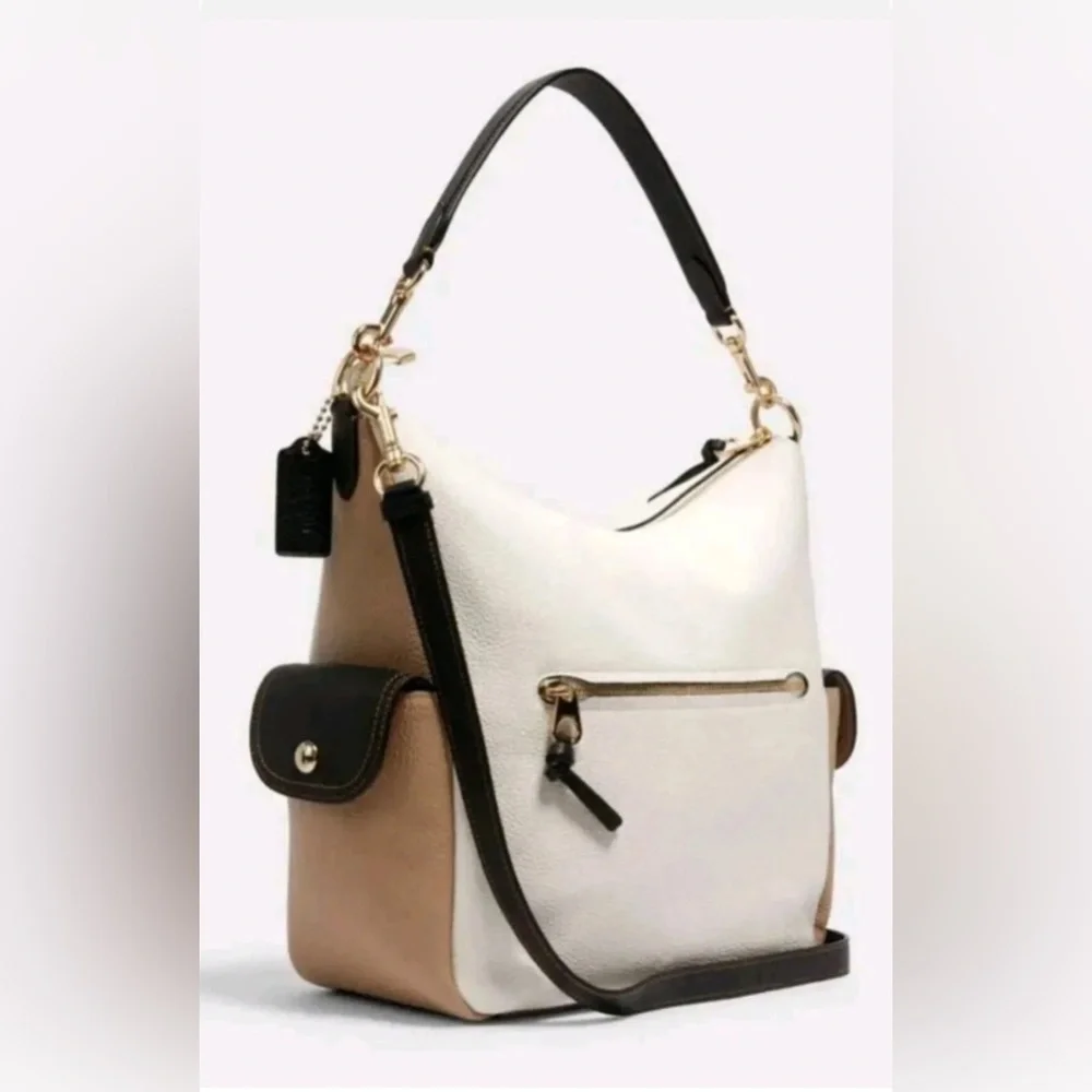 Coach Pennie Crossbody Shoulder Bag – Leather Chalk/Multi - Like New R$449 - Picture 8 of 8